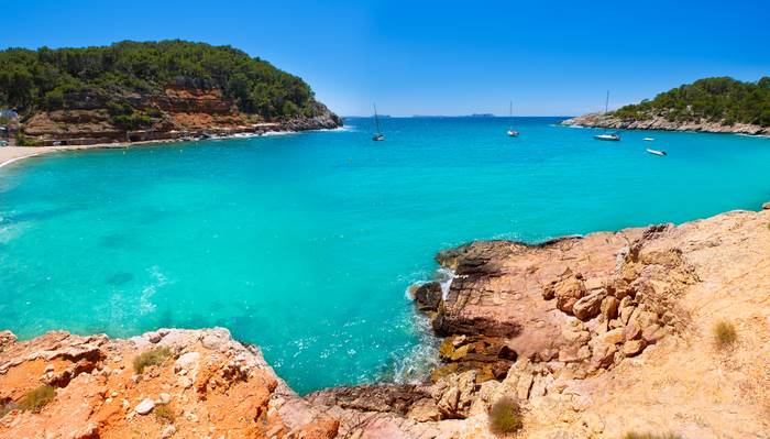 picture of the Cala Salada beach